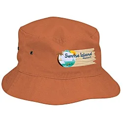 Brushed Cotton Twill Bucket Hat - Full Color