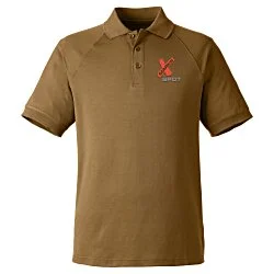 Harriton Charge Snag and Soil Protect Polo - Men's