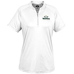 Storm Creek Visionary Interlock Zip Polo - Ladies'