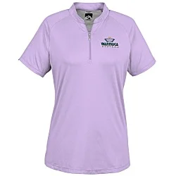 Storm Creek Visionary Interlock Zip Polo - Ladies'