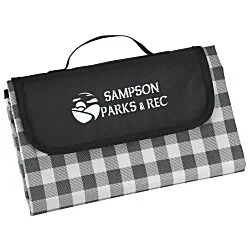 Gingham Fold Up Picnic Blanket