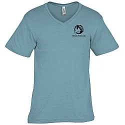American Apparel Fine Jersey CVC V-Neck T-Shirt - Men's - Screen