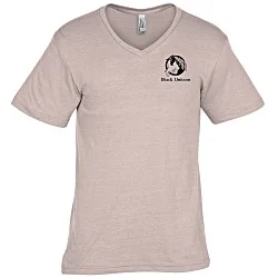 American Apparel Fine Jersey CVC V-Neck T-Shirt - Men's - Screen