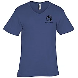 American Apparel Fine Jersey CVC V-Neck T-Shirt - Men's - Screen