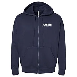 Bella+Canvas Solid Sponge Fleece Full-Zip Hoodie - Screen