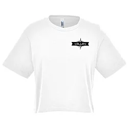 American Apparel Fine Jersey Boxy Cropped T-Shirt - Ladies'