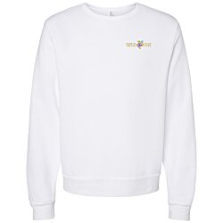 Bella+Canvas Sponge Fleece Classic Crewneck Sweatshirt - Men's - Embroidered