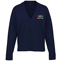 Brooks Brothers Cotton Blend Cardigan Sweater - Ladies'