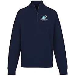 Brooks Brothers Cotton Blend 1/4-Zip Sweater