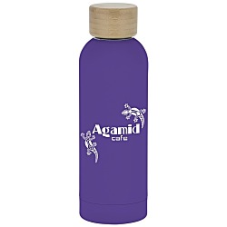 Blair Vacuum Bottle with Bamboo Lid - 17 oz.