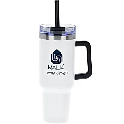Intrepid Vacuum Mug with Straw - 40 oz.
