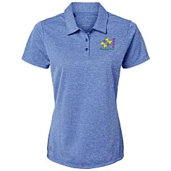 adidas Heathered Polo - Ladies'