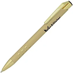 Souvenir Armor Metal Pen - Gold
