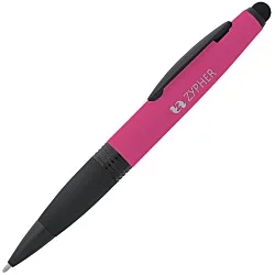 Munro Soft Touch Stylus Twist Metal Pen