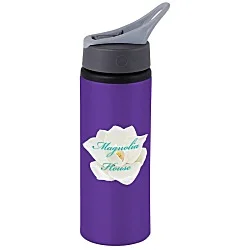 Sip & Flip Aluminum Bottle - 24 oz. - Full Color