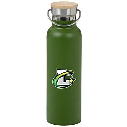Accord Vacuum Bottle with Wood Lid - 21 oz. - Full Color