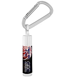 Holiday Lip Balm with Carabiner - Fireworks - 24 hr