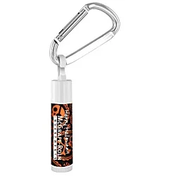 Holiday Lip Balm with Carabiner - Skulls - 24 hr