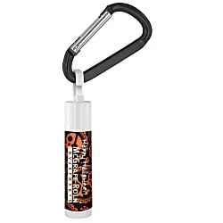 Holiday Lip Balm with Carabiner - Skulls - 24 hr