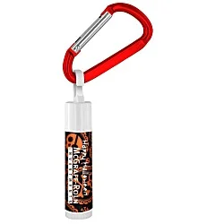 Holiday Lip Balm with Carabiner - Skulls - 24 hr