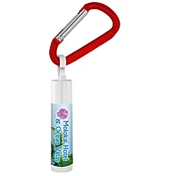 Lip Balm with Carabiner - Beach - 24 hr