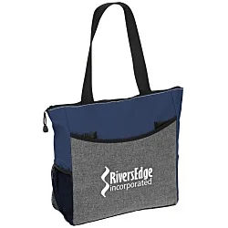 Heathered Two-Tone Tote