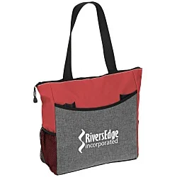 Heathered Two-Tone Tote