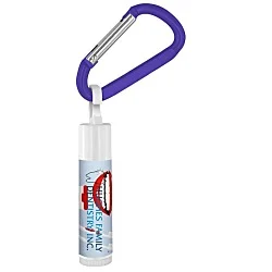 Lip Balm with Carabiner - Dentist - 24 hr