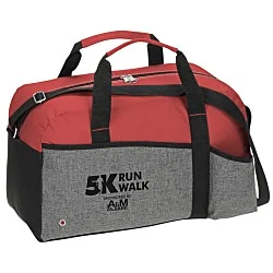 Heathered Two-Tone Duffel