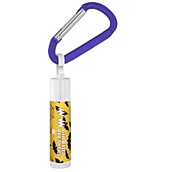 Holiday Lip Balm with Carabiner - Bats & Candy Corn - 24 hr