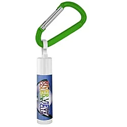 Lip Balm with Carabiner - Golf Club - 24 hr
