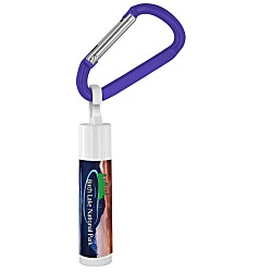 Lip Balm with Carabiner - Mountains - 24 hr