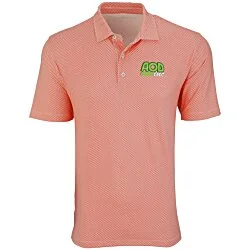 Vansport Pro Eagle Diamond Print Polo - Men's