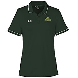 Under Armour Tipped Team Performance Polo - Ladies' - Embroidered
