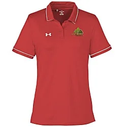 Under Armour Tipped Team Performance Polo - Ladies' - Embroidered
