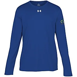 Under Armour Team Tech Long Sleeve T-Shirt - Men's - Embroidered