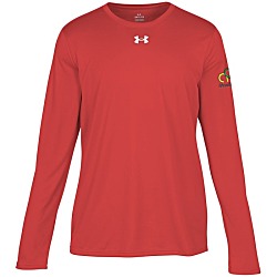 Under Armour Team Tech Long Sleeve T-Shirt - Men's - Embroidered