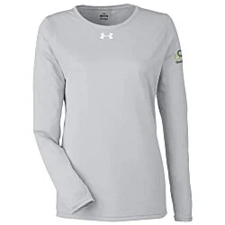 Under Armour Team Tech Long Sleeve T-Shirt - Ladies' - Embroidered