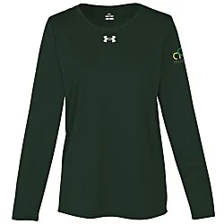 Under Armour Team Tech Long Sleeve T-Shirt - Ladies' - Embroidered