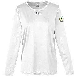 Under Armour Team Tech Long Sleeve T-Shirt - Ladies' - Embroidered