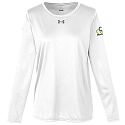 Under Armour Team Tech Long Sleeve T-Shirt - Ladies' - Embroidered