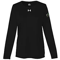 Under Armour Team Tech Long Sleeve T-Shirt - Ladies' - Embroidered