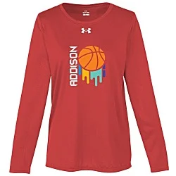 Under Armour Team Tech Long Sleeve T-Shirt - Ladies' - Full Color