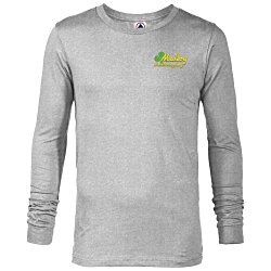 Soft 4.3 oz. Long Sleeve T-Shirt - Embroidered