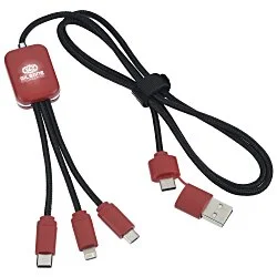Rowan Light-Up Logo Charging Cable