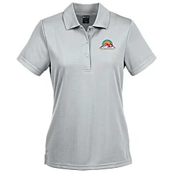 Elm Vertical Dash Jacquard Stripe Polo - Ladies'