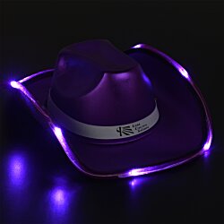 Shiny Light-Up Cowboy Hat