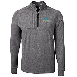 Cutter & Buck Adapt Knit Heather 1/4-Zip Pullover - Men's
