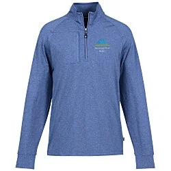 Cutter & Buck Adapt Knit Heather 1/4-Zip Pullover - Men's