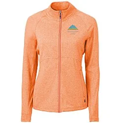 Cutter & Buck Adapt Knit Heather Full-Zip - Ladies'